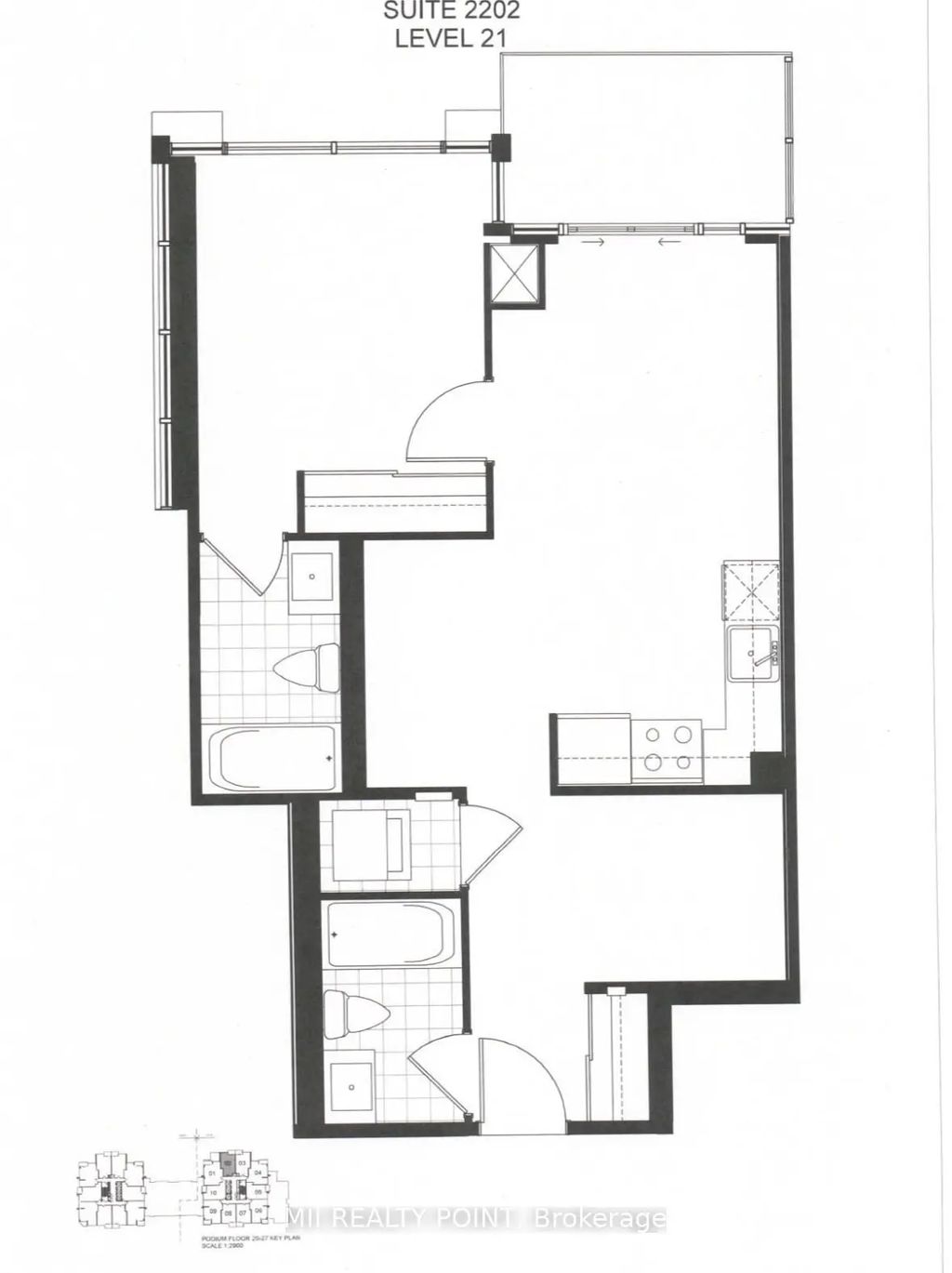 20 Meadowglen Place 2202, Toronto E09