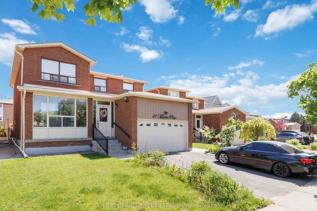 87 Marita Place Main & Upper Flr, Vaughan