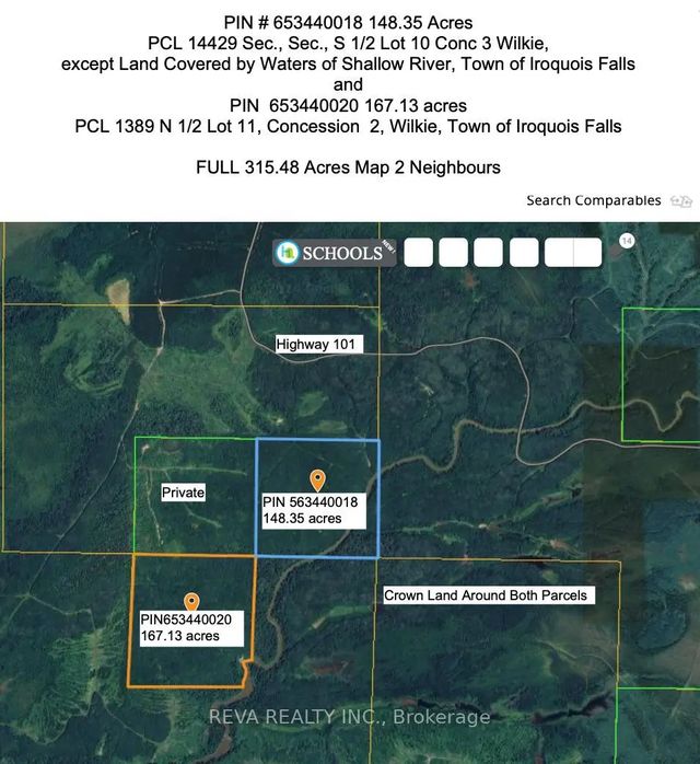 N1/2 Lot 11 Con 2 Wilkie N/a, Iroquois Falls