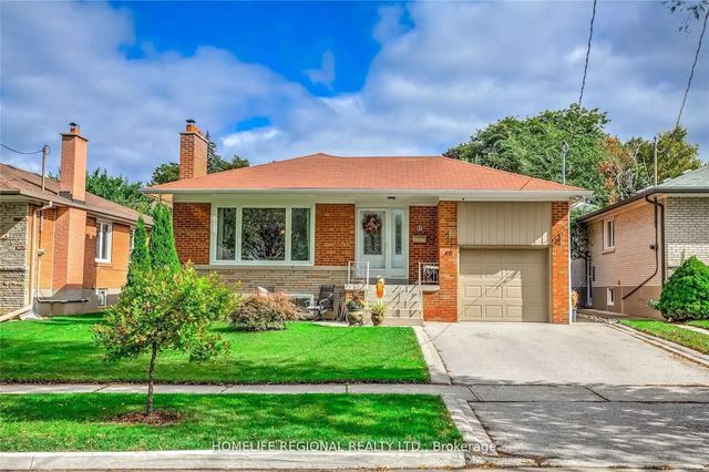 46 Tewsley Place Lower Level, Toronto W09