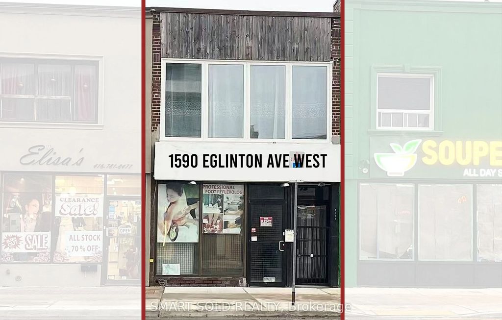 1590 Eglinton Avenue W Main Flr + Bsmt, Toronto W04