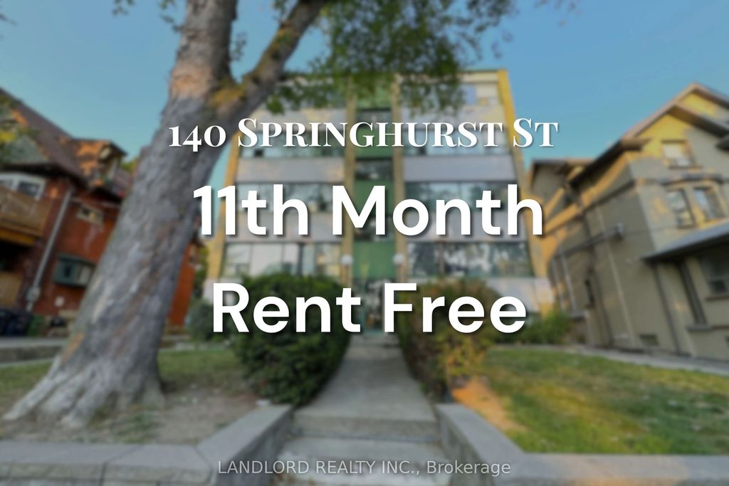 140 Springhurst Avenue 31, Toronto W01