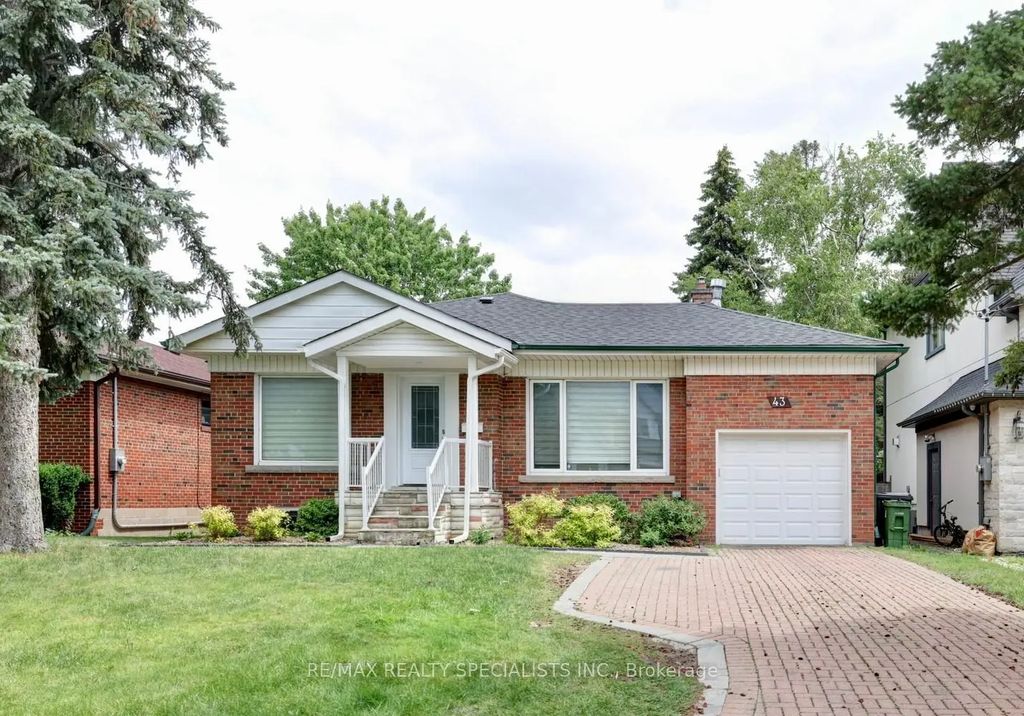 43 Firwood (lower) Crescent, Toronto W08