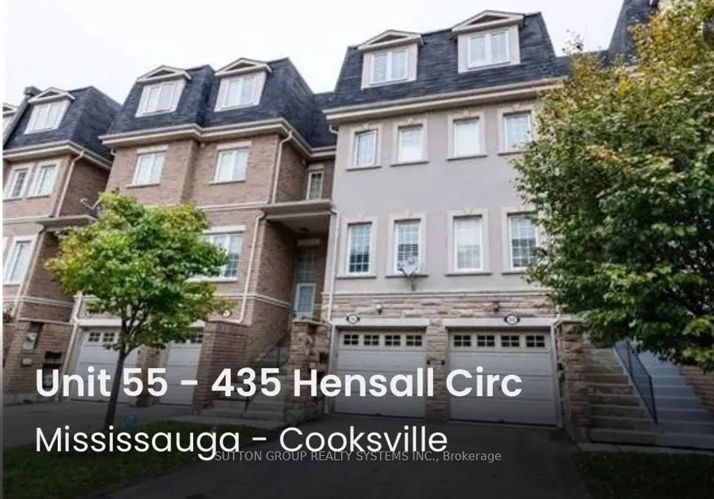 435 Hensall Circle 55, Mississauga