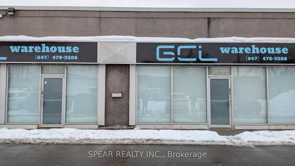 3715 Keele Street 15-16, Toronto W05