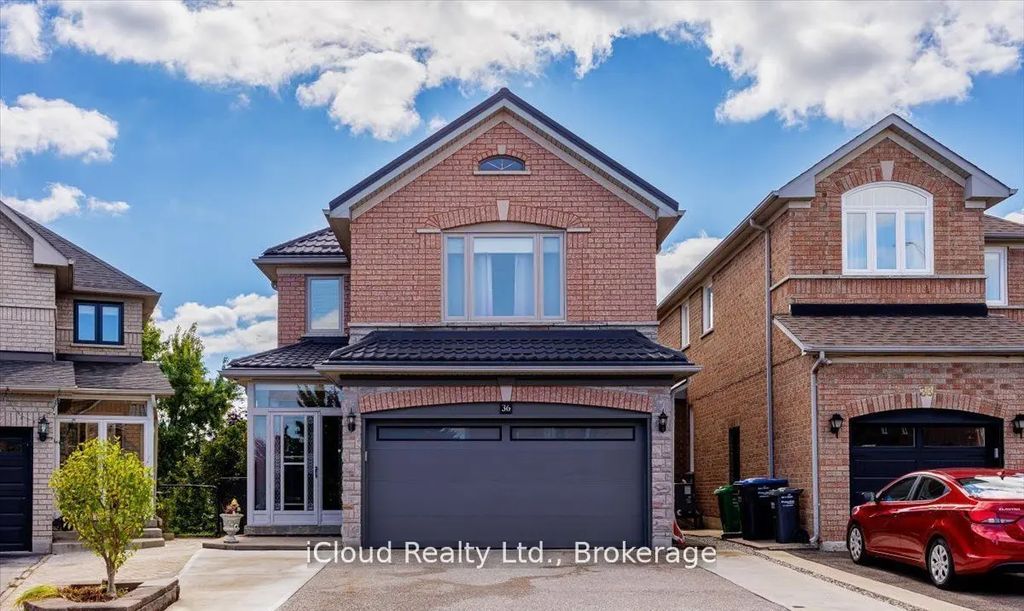 36 Pacific Wind Crescent, Brampton