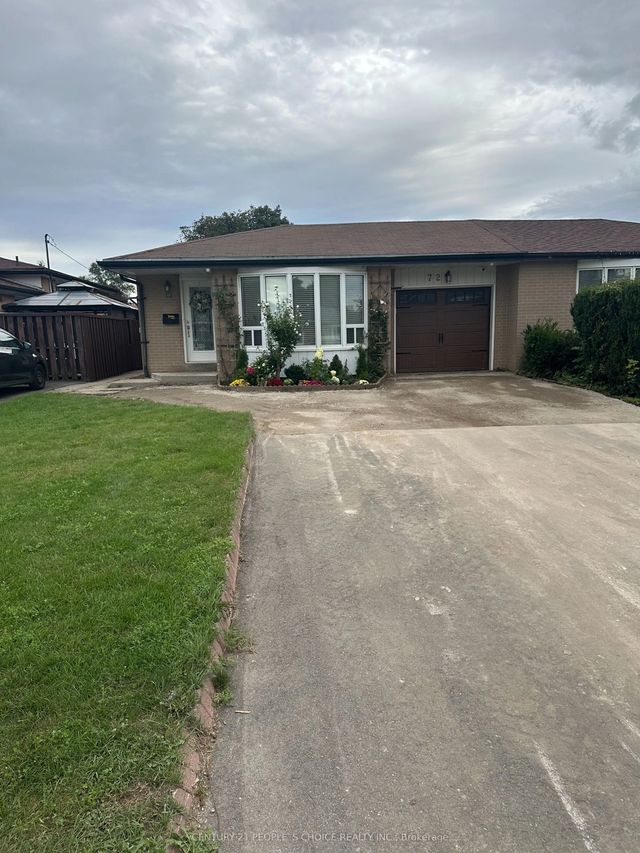 72 Cathcart Crescent Upper, Brampton
