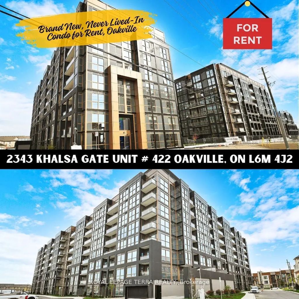 2343 Khalsa Gate 422, Oakville