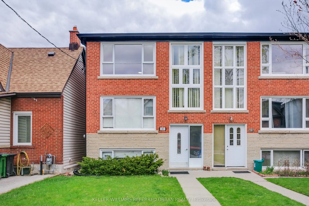 283 Evelyn Avenue Basement, Toronto W02