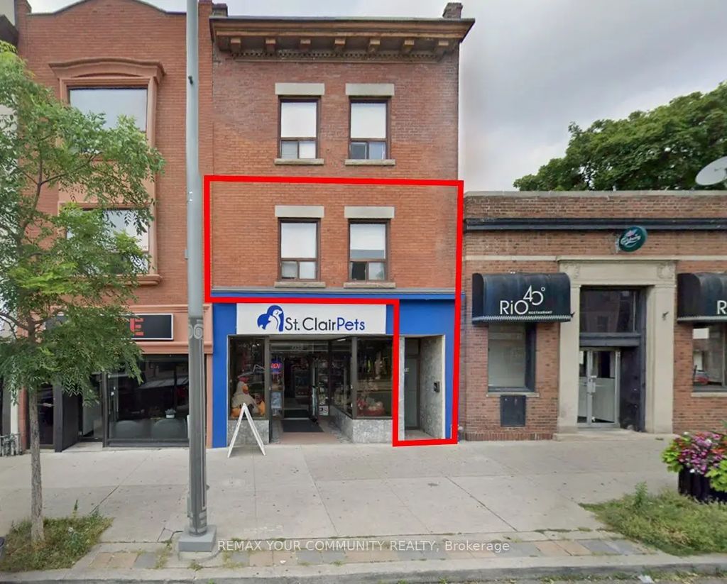 1258a St. Clair Avenue W 2nd Floor, Toronto W03