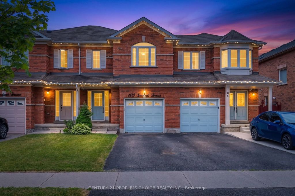 103 Spicebush Terrace, Brampton