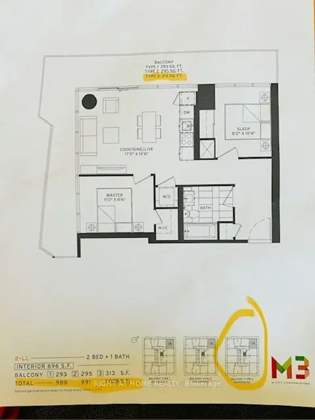 448 Burnhamthorpe Rd Road W 6205, Mississauga