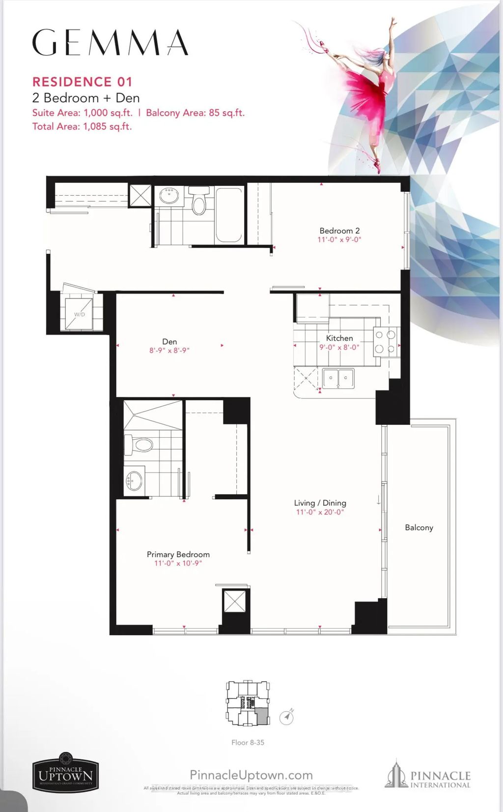 15 Water Garden W 1701, Mississauga