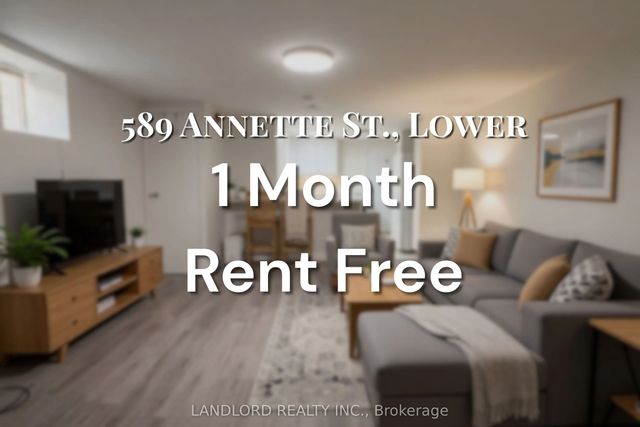589 Annette Street Bsmt, Toronto W02