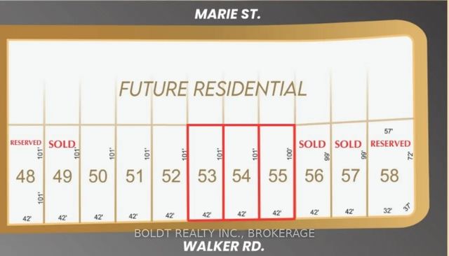 Lot 53/54/55 Walker Road, Pelham