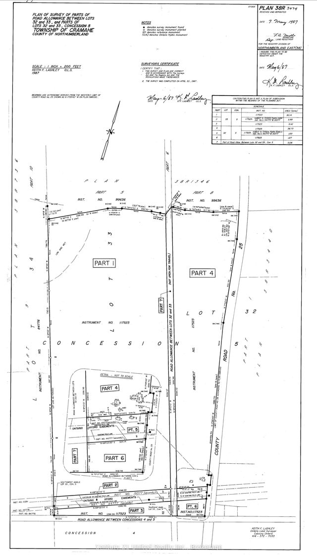 County 25 Road, Cramahe
