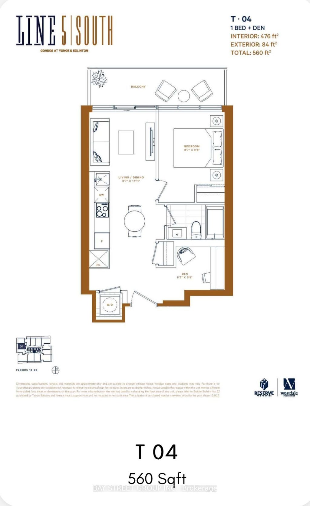 127 Broadway Avenue 1204, Toronto C10