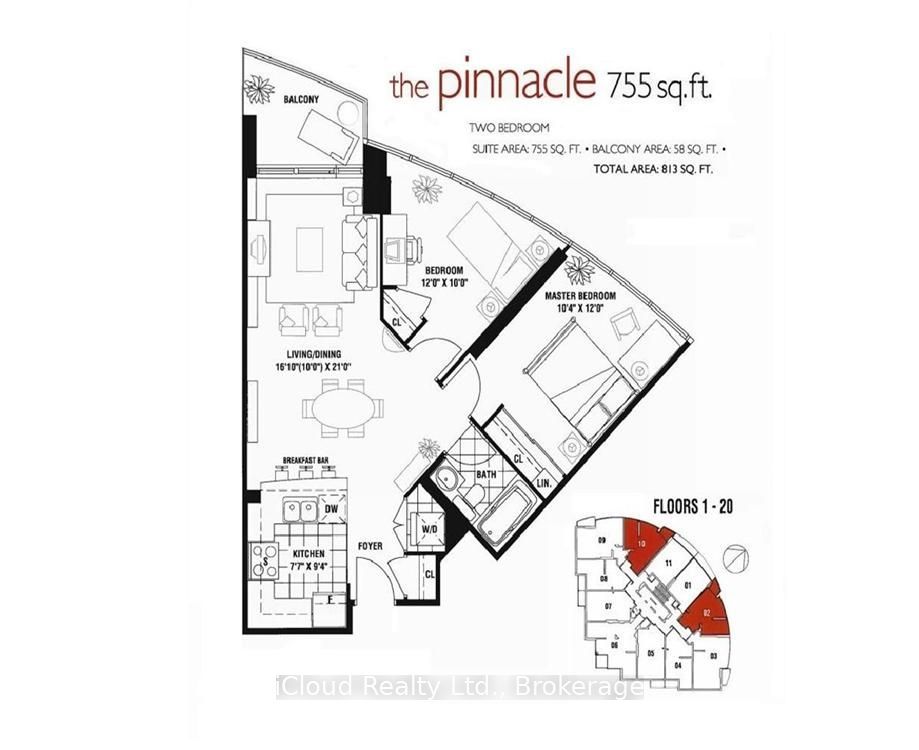 90 Absolute Avenue 1010, Mississauga