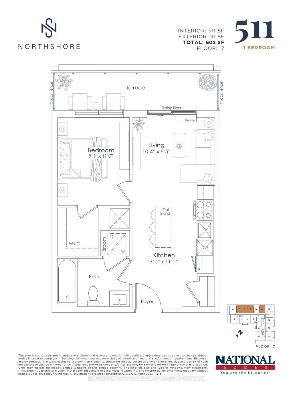 500 Plains Road E 707, Burlington