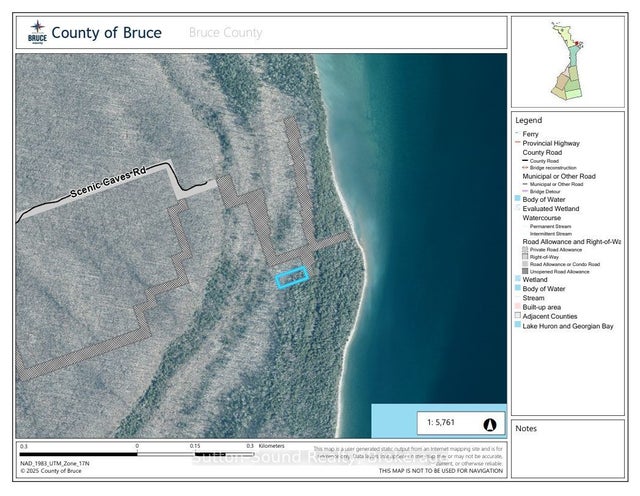 Pt Lt 9 Con 14 Ebr Pt 12 Concession, Northern Bruce Peninsula