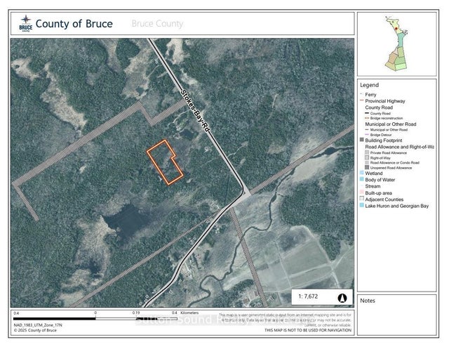 Pt Lt 1 Con 3 Wbr (secondly) Concession, Northern Bruce Peninsula