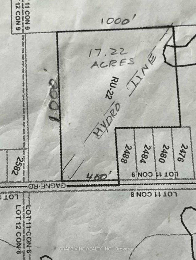 00 - Part Of Lot 11 Gagne Road, Clarence-Rockland