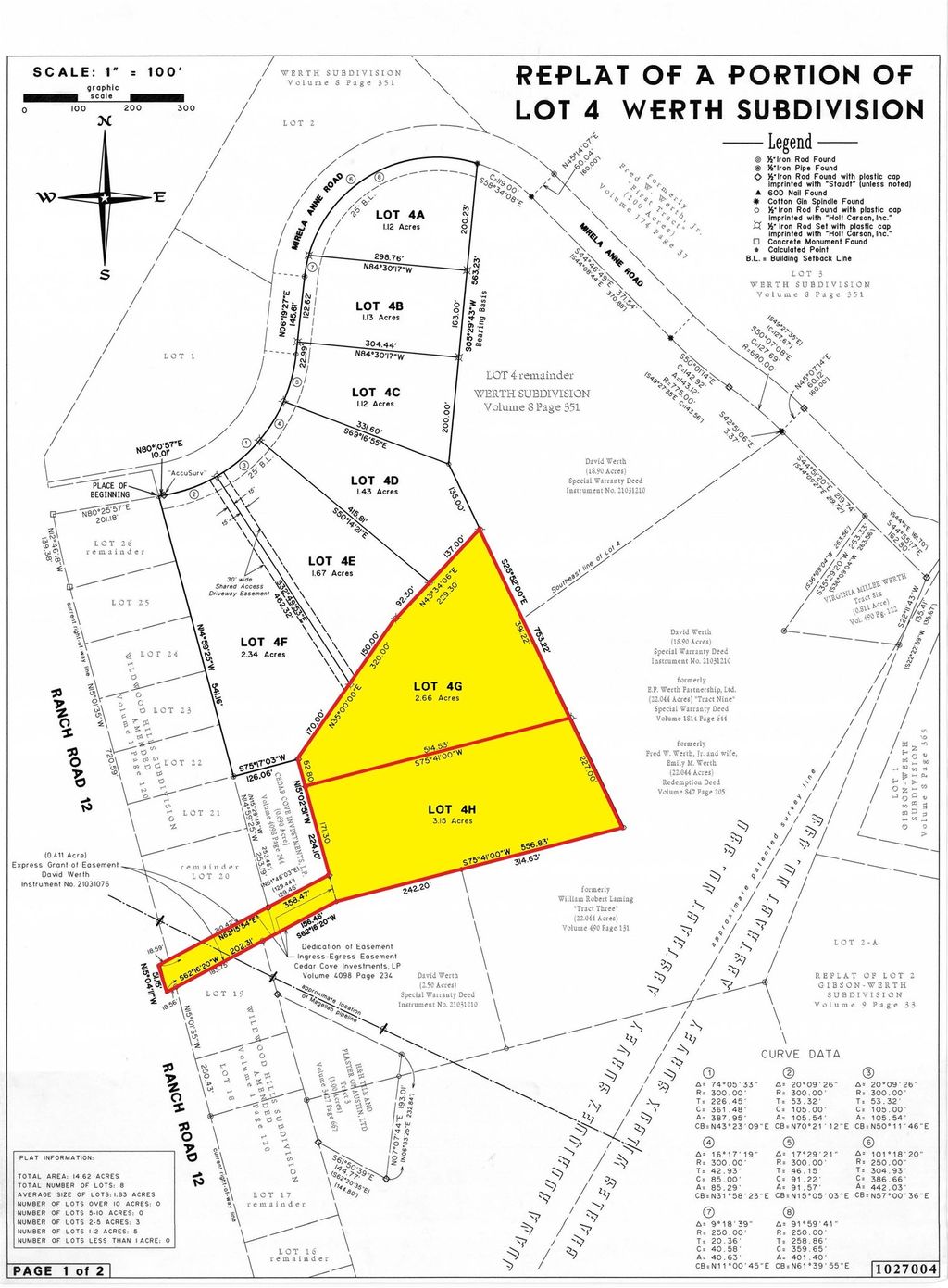 31858 Rr 12 Lot 4h & 4g, Dripping Springs