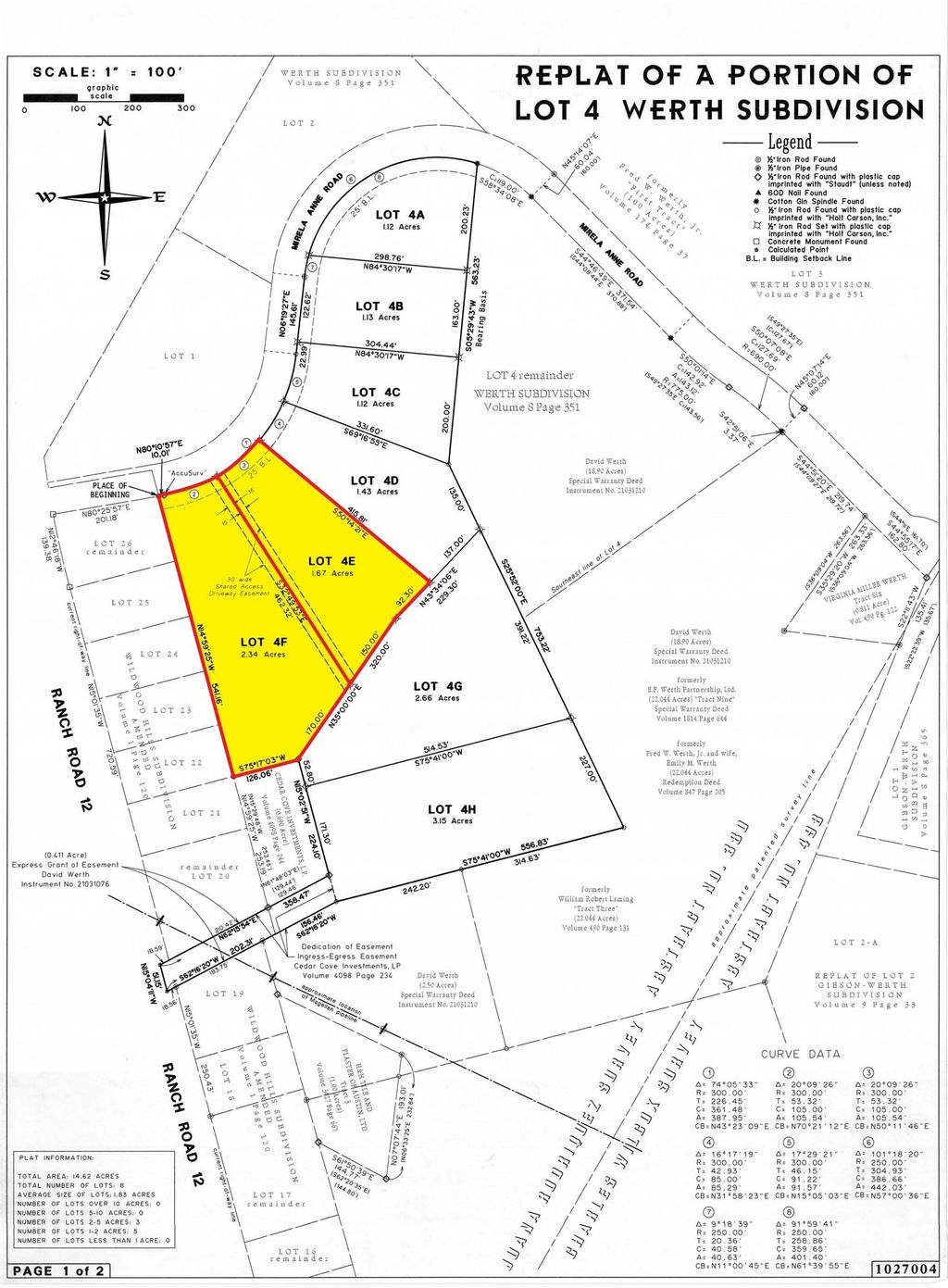 31822 Mirela Anne Road Lot 4f & 4e, Dripping Springs