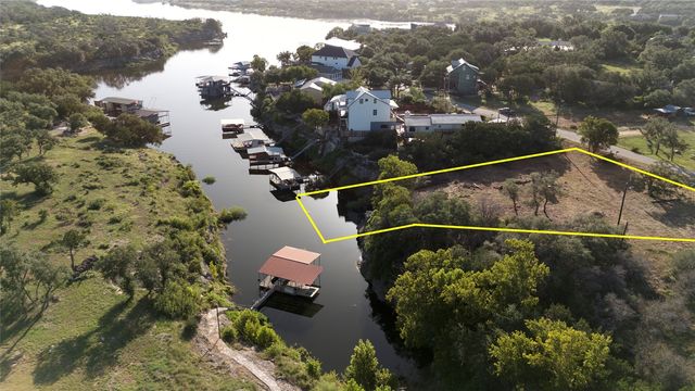 Located on Lake Travis, Land / Farm for Sale by 22520 S Felicia Dr in the Spicewood, located in the neighborhood of Dibrell Sub Rep