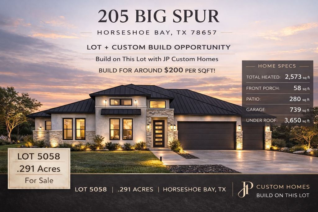 205 Big Spur, Horseshoe Bay