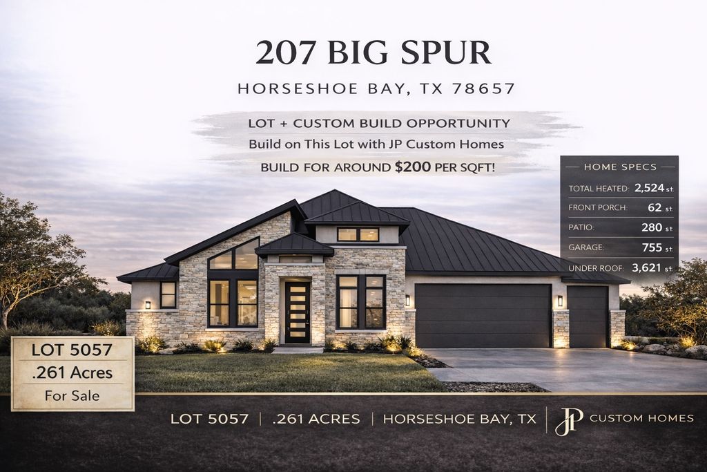 207 Big Spur, Horseshoe Bay