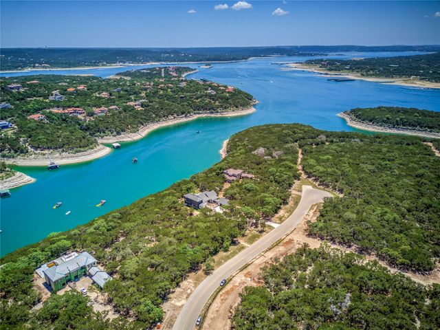 Land / Farm Real Estate for Sale located in the neighborhood of Hollows Ph 3A The, on Lake Travis in the city of Jonestown, TX