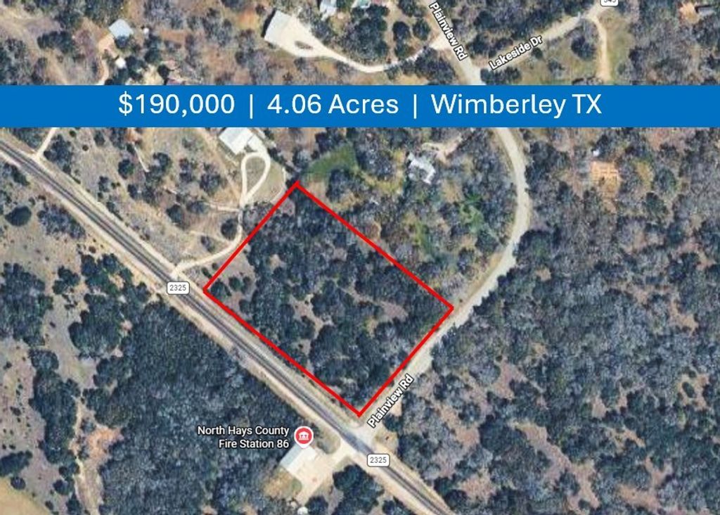 Tbd Plainview Road, Wimberley