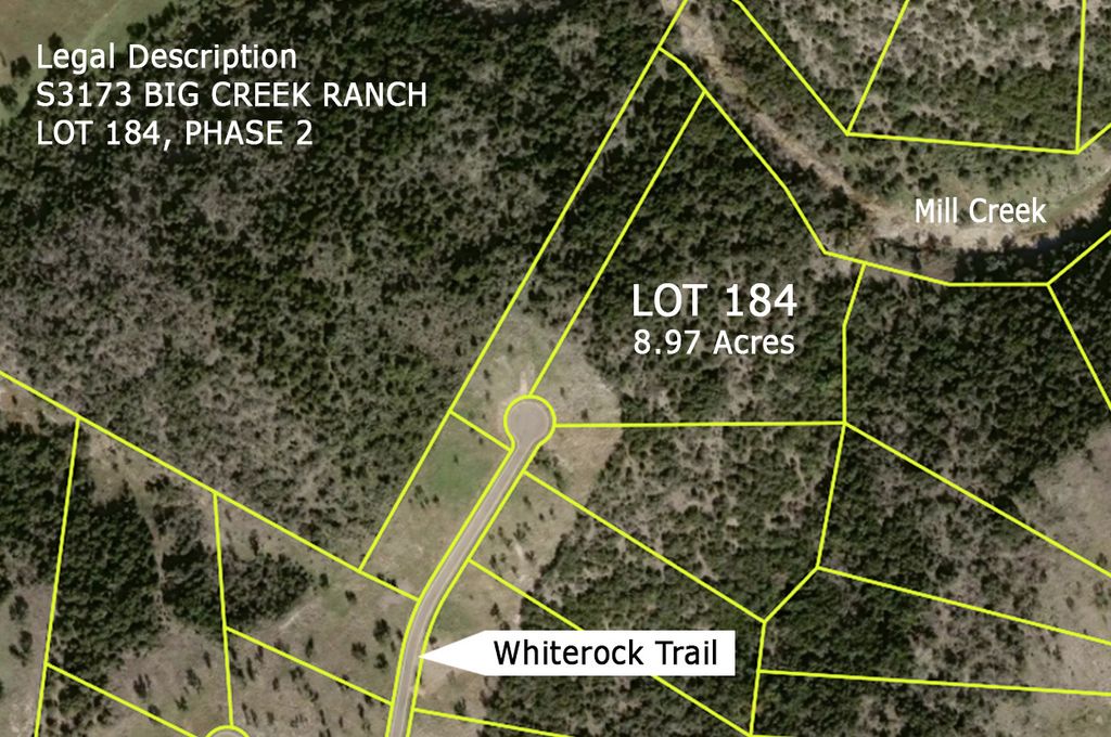 Lot 184 Whiterock Trail, Kingsland