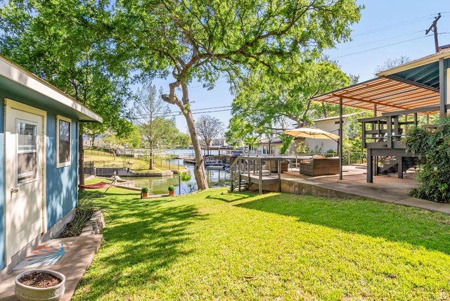 Located on Lake LBJ, Residential for Sale by 1707 Aztec Trl in the Kingsland, located in the neighborhood of Lakeside Heights