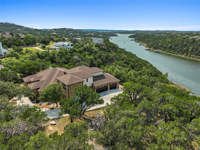 Located on Lake Travis, Residential for Sale by 18817 Hidden Ridge Pl in the Jonestown, located in the neighborhood of The Hollows