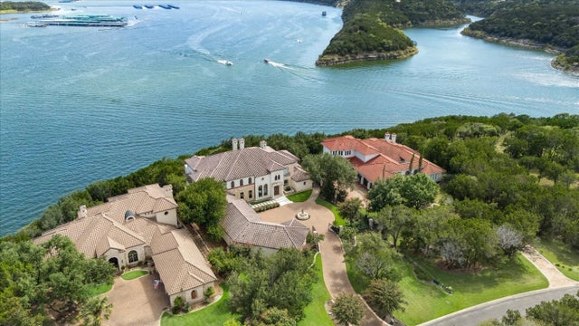 Located on Lake Travis, Residential for Sale by 17607 Breakwater Dr in the Jonestown, located in the neighborhood of The Hollows