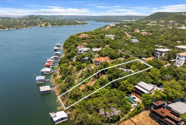 Lake Travis Homes for Sale located at 8124 Joy Rd, in the city of Volente, TX 78641