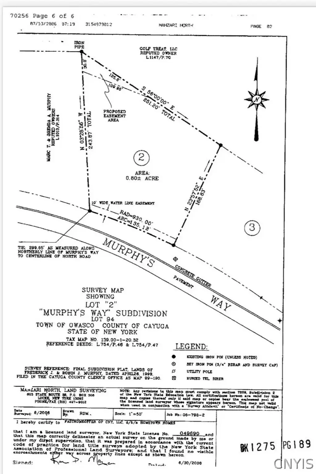 Lot 2 Murphy's Way, Owasco