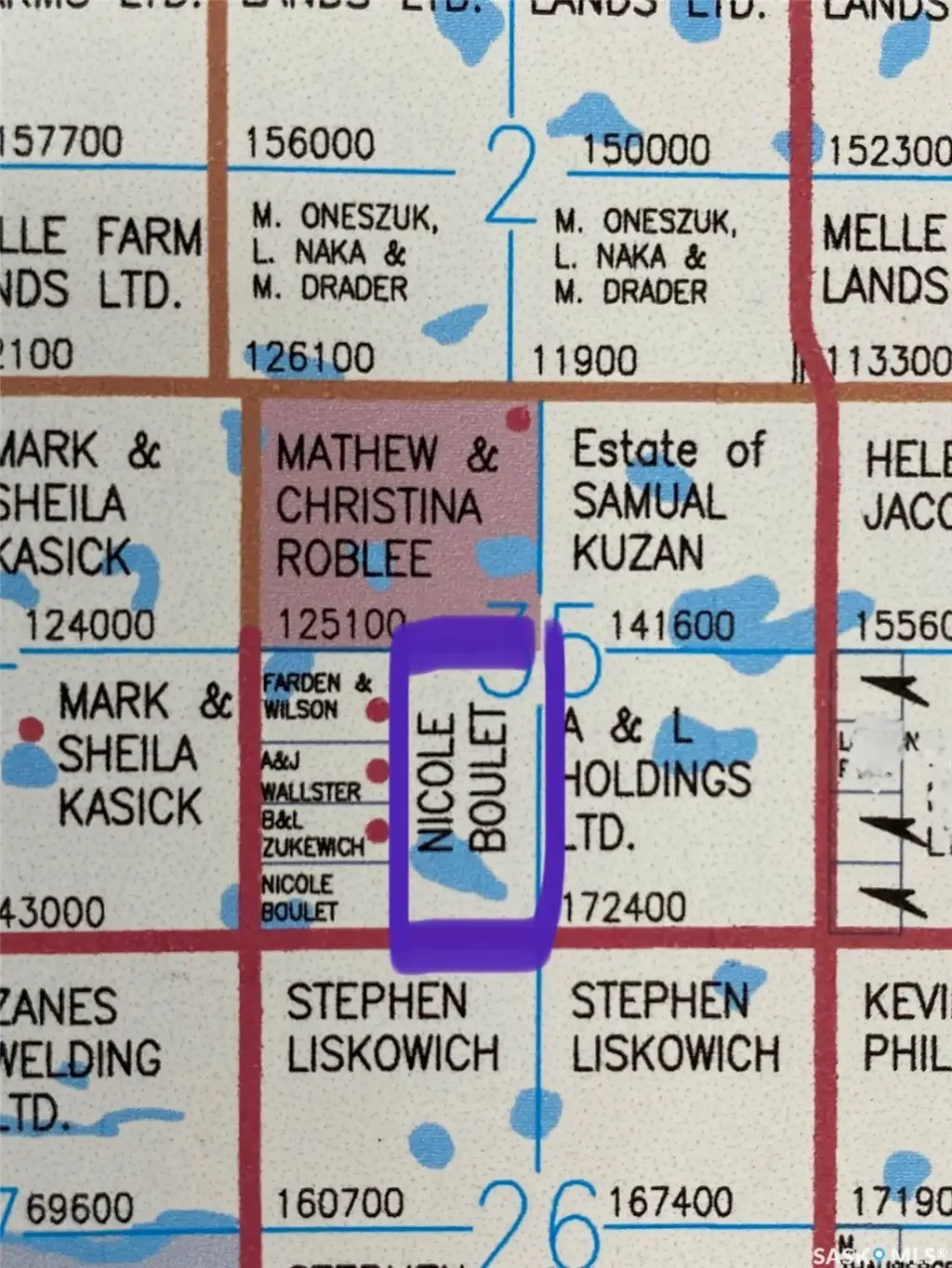 Rural Address, Estevan Rm No 5