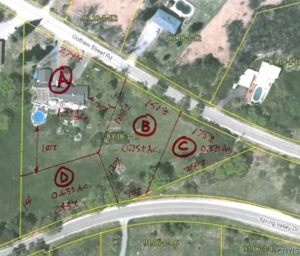 Lot "d" Spring Valley Drive, Watertown Town