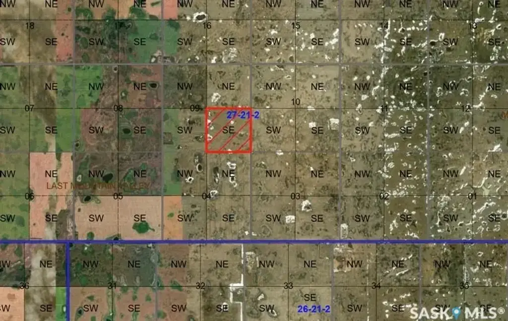 Rural Address, Last Mountain Valley Rm No 250