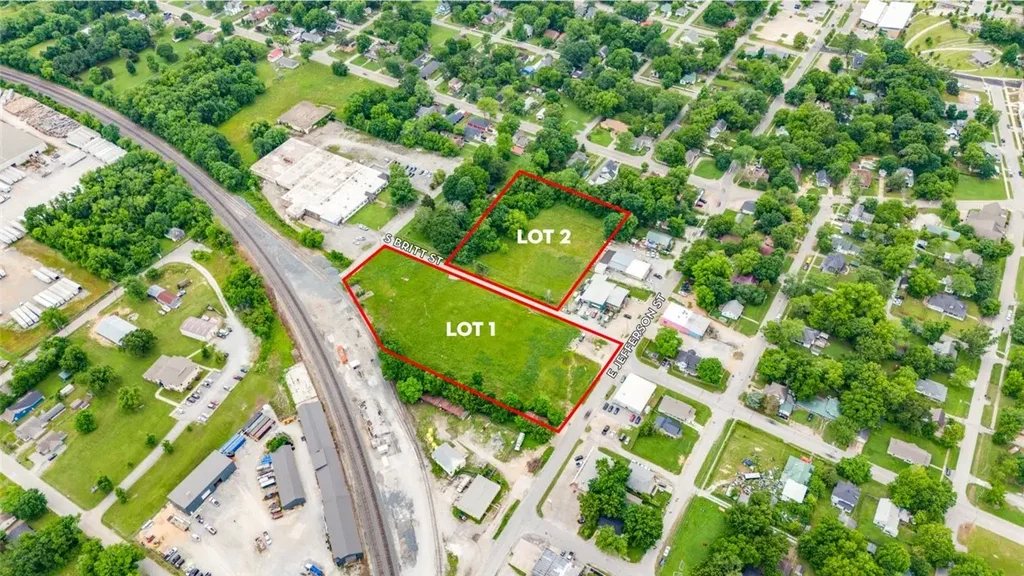 4.94 Ac Lots 1 & 2 S Britt Street, Siloam Springs