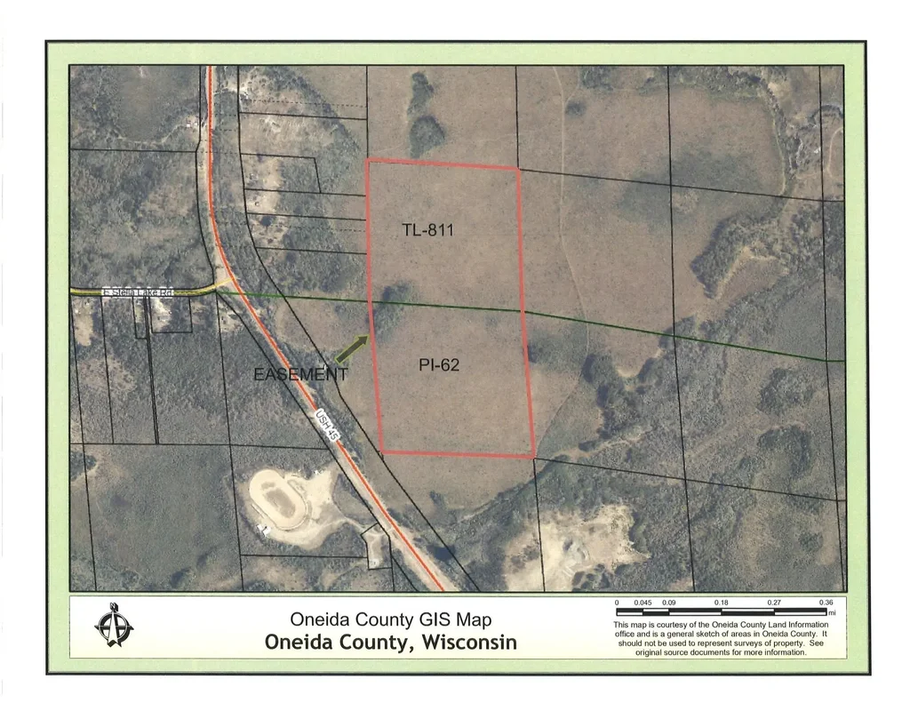 Near Hwy 45, Three Lakes