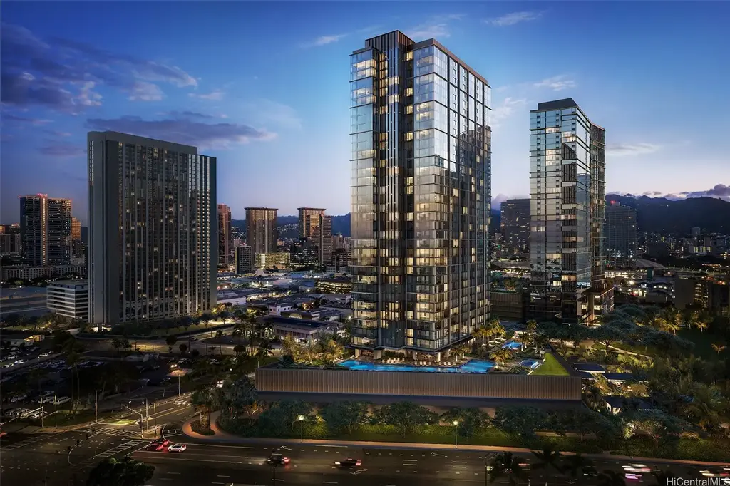 (unit #2307) 1000 Ala Moana Boulevard, Honolulu
