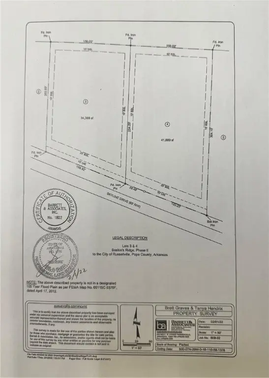 Skyline Drive, Russellville
