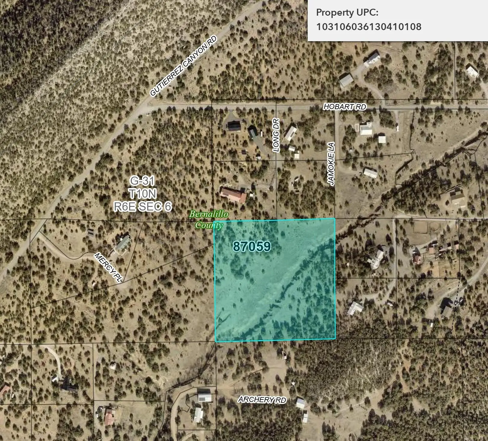 Jamokie Lane, Tijeras