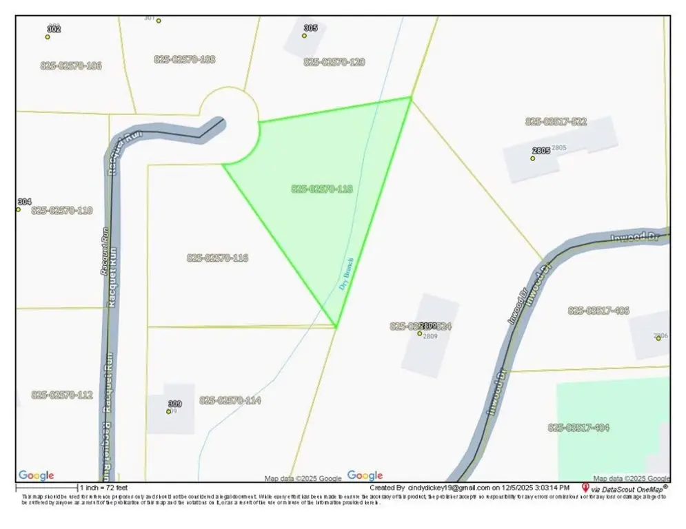 Raquet Run, Harrison