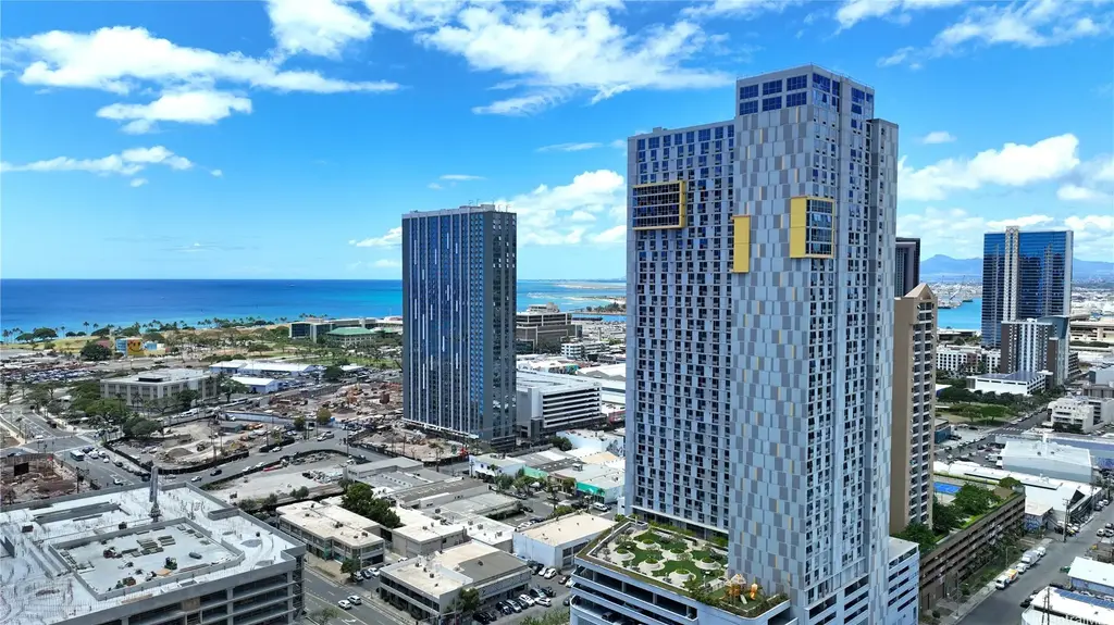 (unit #3410) 988 Halekauwila Street, Honolulu