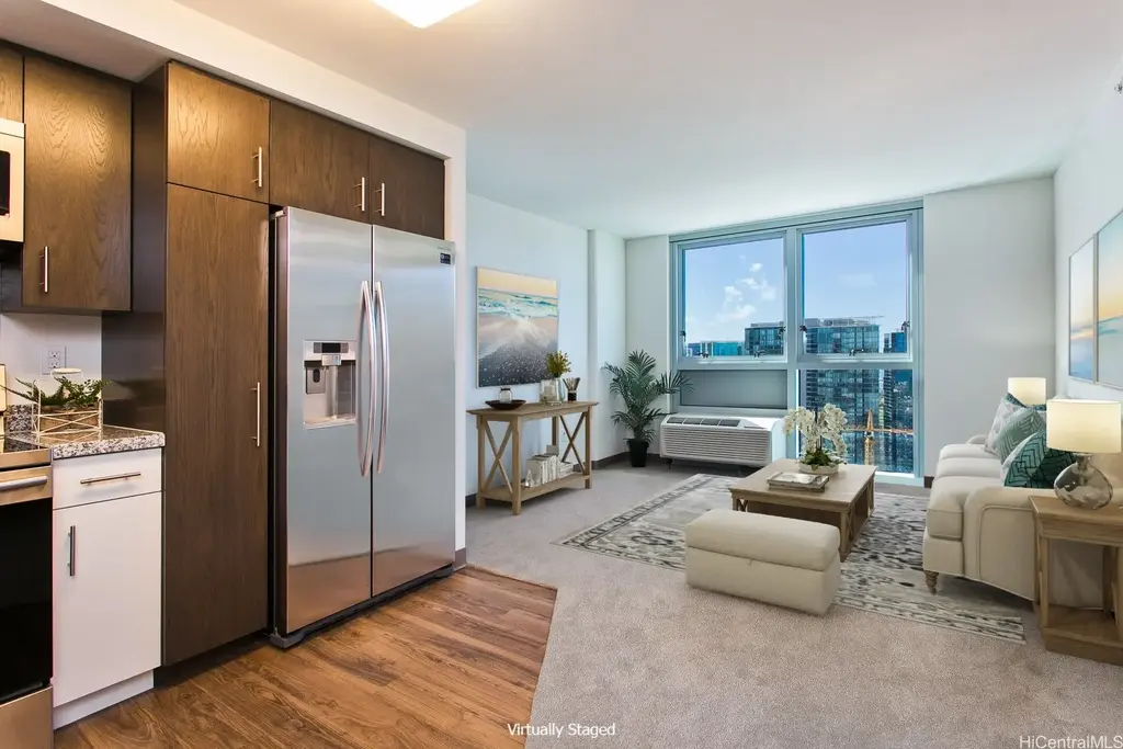 (unit #3907) 988 Halekauwila Street, Honolulu